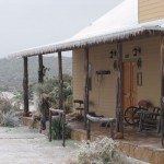 A rare winter storm at Rancho Vedado